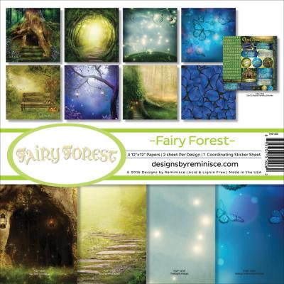 Reminisce Collection Kit - Fairy Forest Tree & Butterflies
